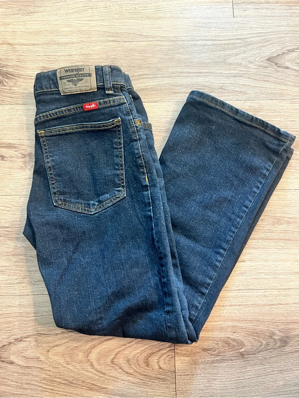 Wrangler Classic Bootcut Kids Jeans- Dark Blue